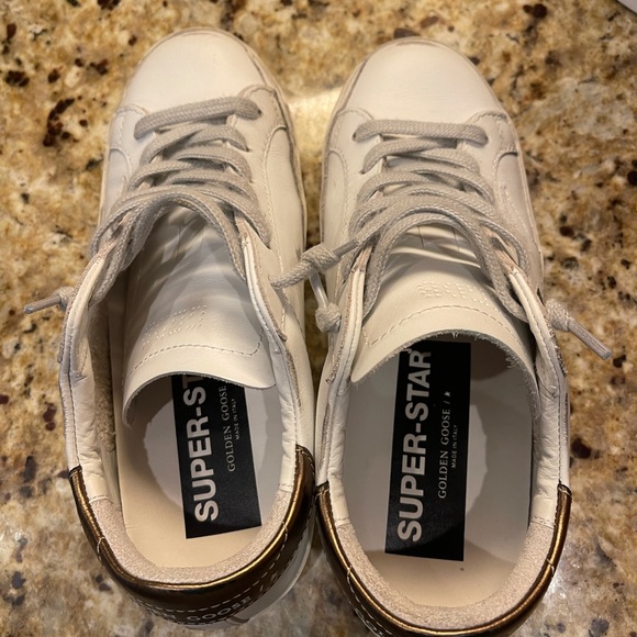 COPY - Golden Goose SuperStar Bicolor Metallic Sneakers - Picture 10 of 10